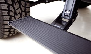 Chevrolet Silverado Running Board - AMP Research - PowerStep XL, Electric, 3 Inch Additional Drop - Black - `22-`26